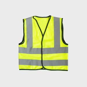 Safe vests with reflective tape