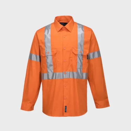 Work Shirts with reflective tapes